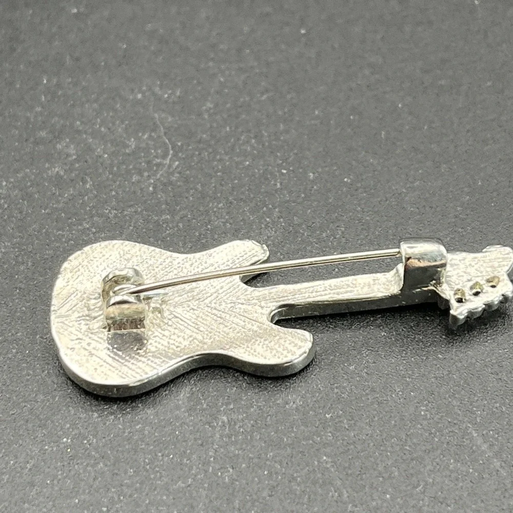 Iridescent Electric Guitar Music Instrument Lapel Hat‎ Pin